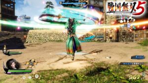 【戦国無双5】瀬名 アクション「薙刀」モーション【Samurai Warriors 5】