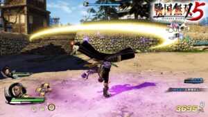 【戦国無双5】弥助 アクション「籠手」モーション【Samurai Warriors 5】