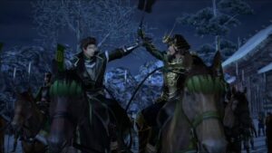 戦国無双４　東北の章１「人取橋の戦い」