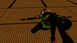 ガラシャ(オリジナル衣装)で討死シーンを作ってみた戦国Ver