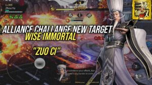真・三國無双M/Dynasty Warriors M | Alliance Challange | New Target Zuo Ci | Wise Immortal | 5015 Points