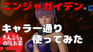 【無双アビス】ニンジャガイデンキャラを一通り使ってみた#13
